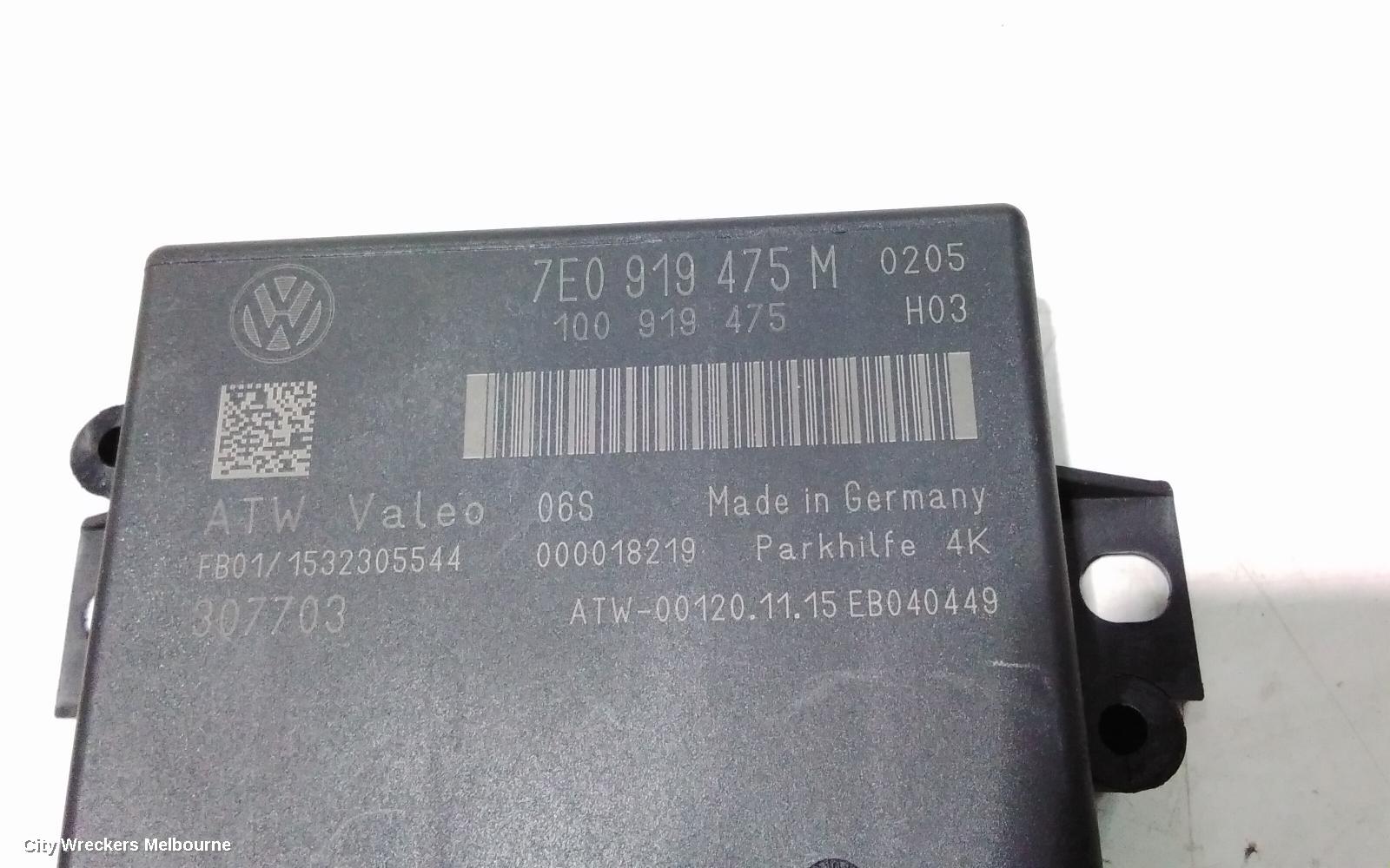 VOLKSWAGEN TRANSPORTER, T6, 07/2015 - 08/2024, PARKING CONTROL UNIT: 106972