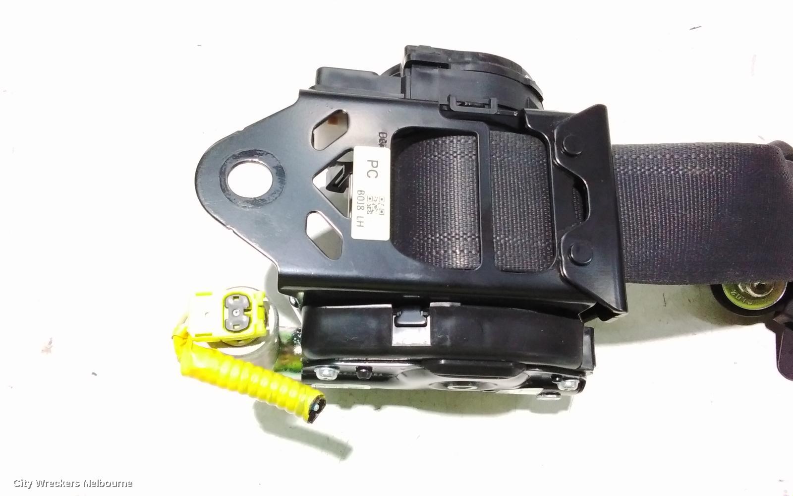 MAZDA 3 SEATBELT/STALK, LH FRONT, SEAT BELT ONLY, SEDAN/HATCH, BP, 03/2019 ONWARDS