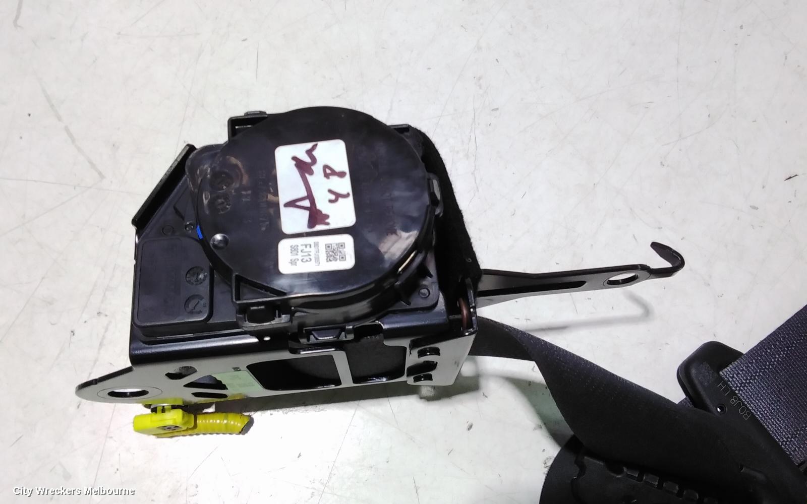 MAZDA 3 SEATBELT/STALK, LH FRONT, SEAT BELT ONLY, SEDAN/HATCH, BP, 03/2019 ONWARDS