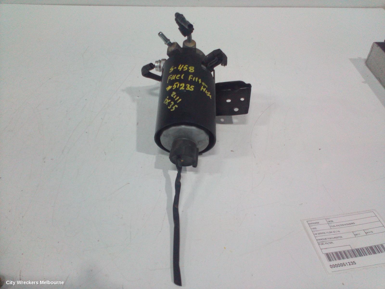 HYUNDAI IX35 FUEL FILTER HOUSING, LM SERIES 11/2009 - 01/2016