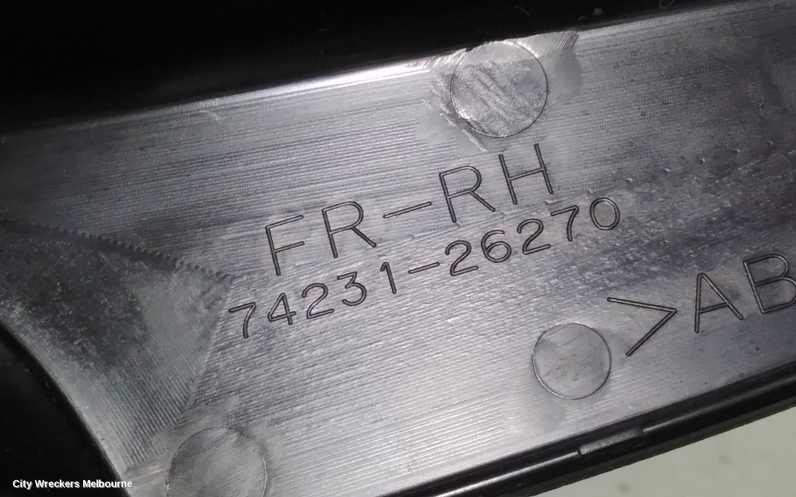 TOYOTA HIACE PWR DR WIND SWITCH, RH FRONT (MASTER SWITCH), TRH/KDH, 03/2005 - 02/2014