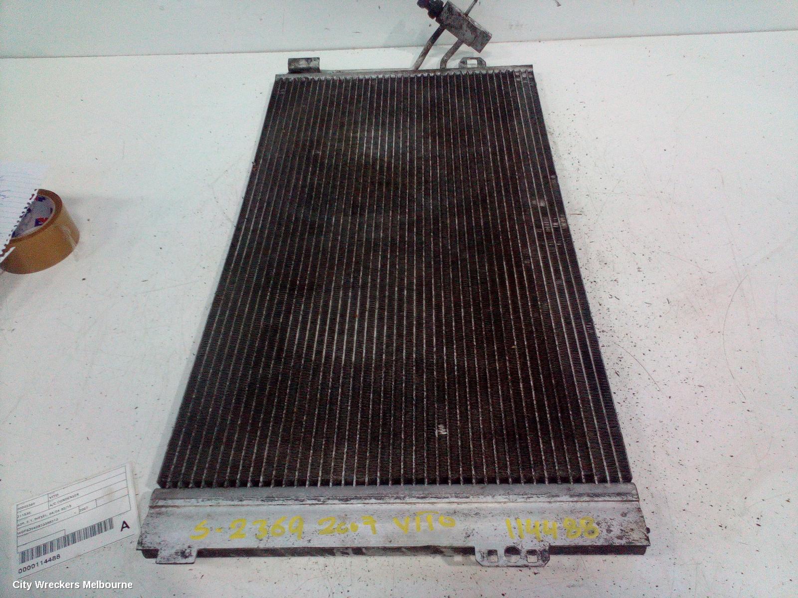 MERCEDES VITO A/C CONDENSER, 639, 2.1, DIESEL, 04/2004 - 02/2015