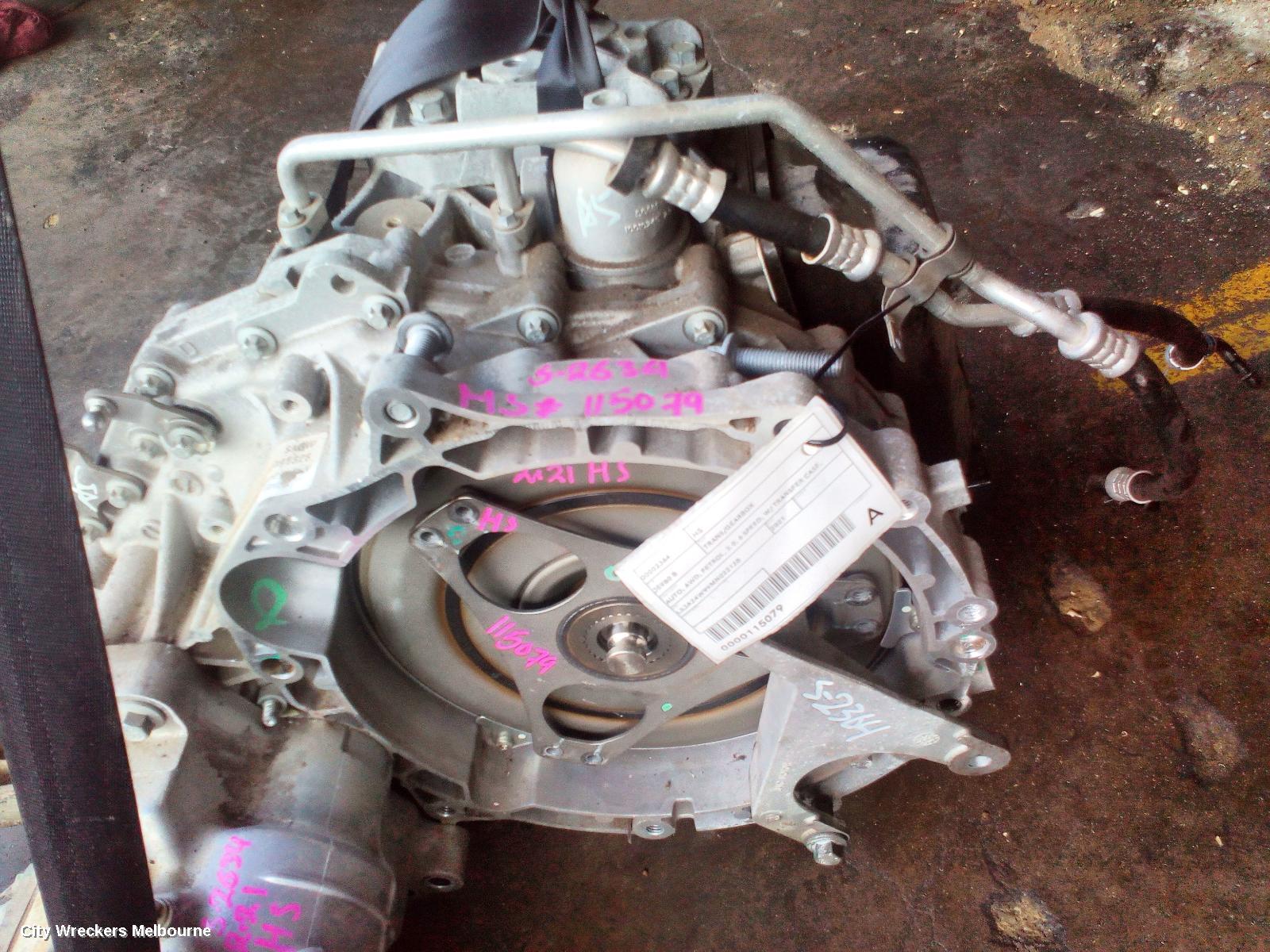 MG HS TRANS/GEARBOX, AUTO, AWD, PETROL, 2.0, 6 SPEED, W/ TRANSFER CASE, SAS23, 09/2019 ONWARDS