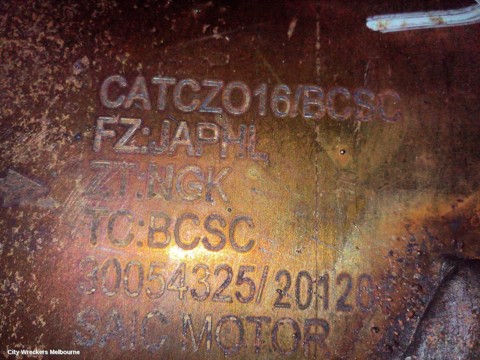 MG HS CATALYTIC CONVERTER, PETROL, 2.0, TURBO, SAS23, 09/2019 ONWARDS
