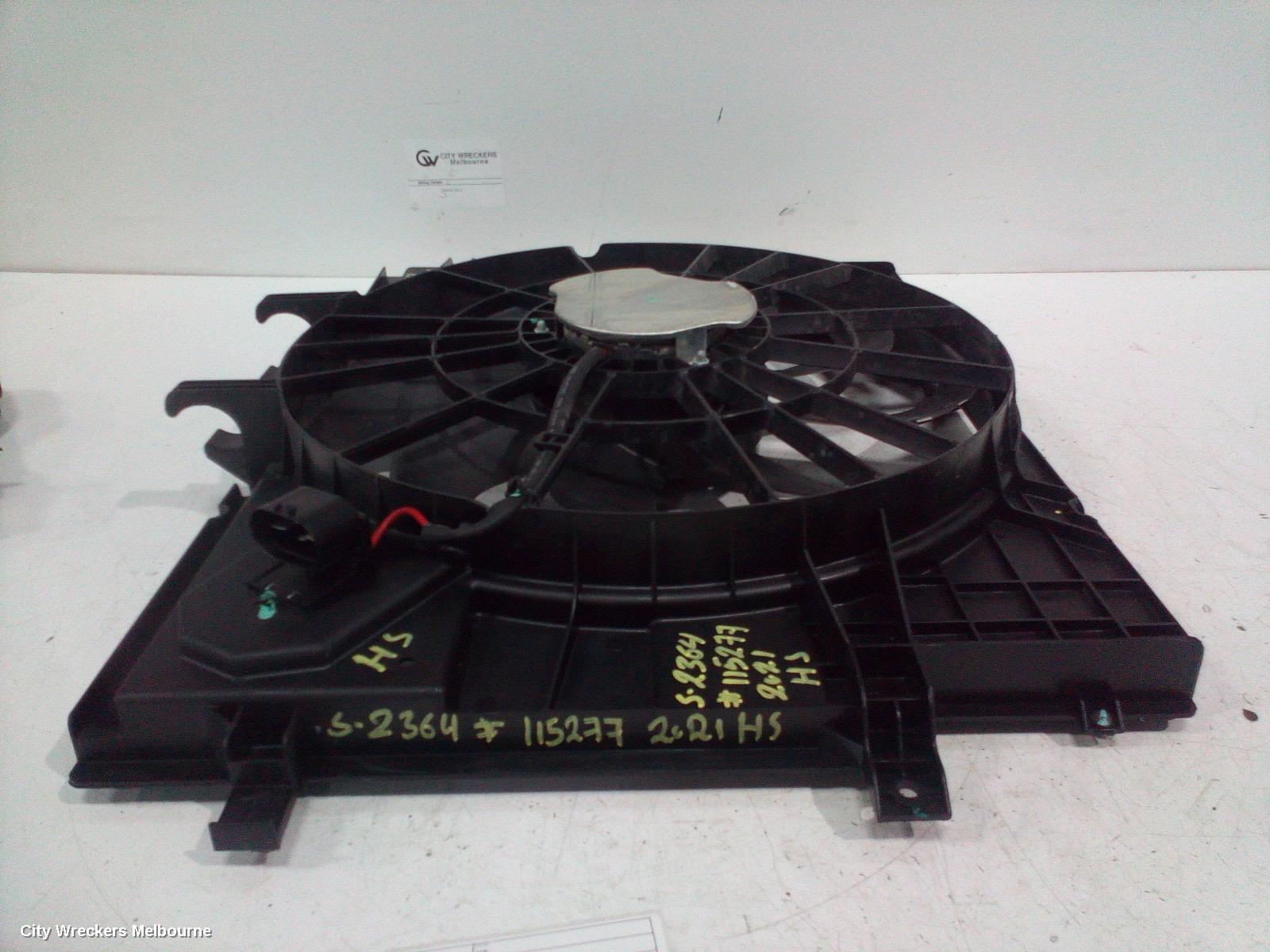 MG HS FAN, RADIATOR FAN, 2.0, PETROL, SAS23, 09/2019 ONWARDS