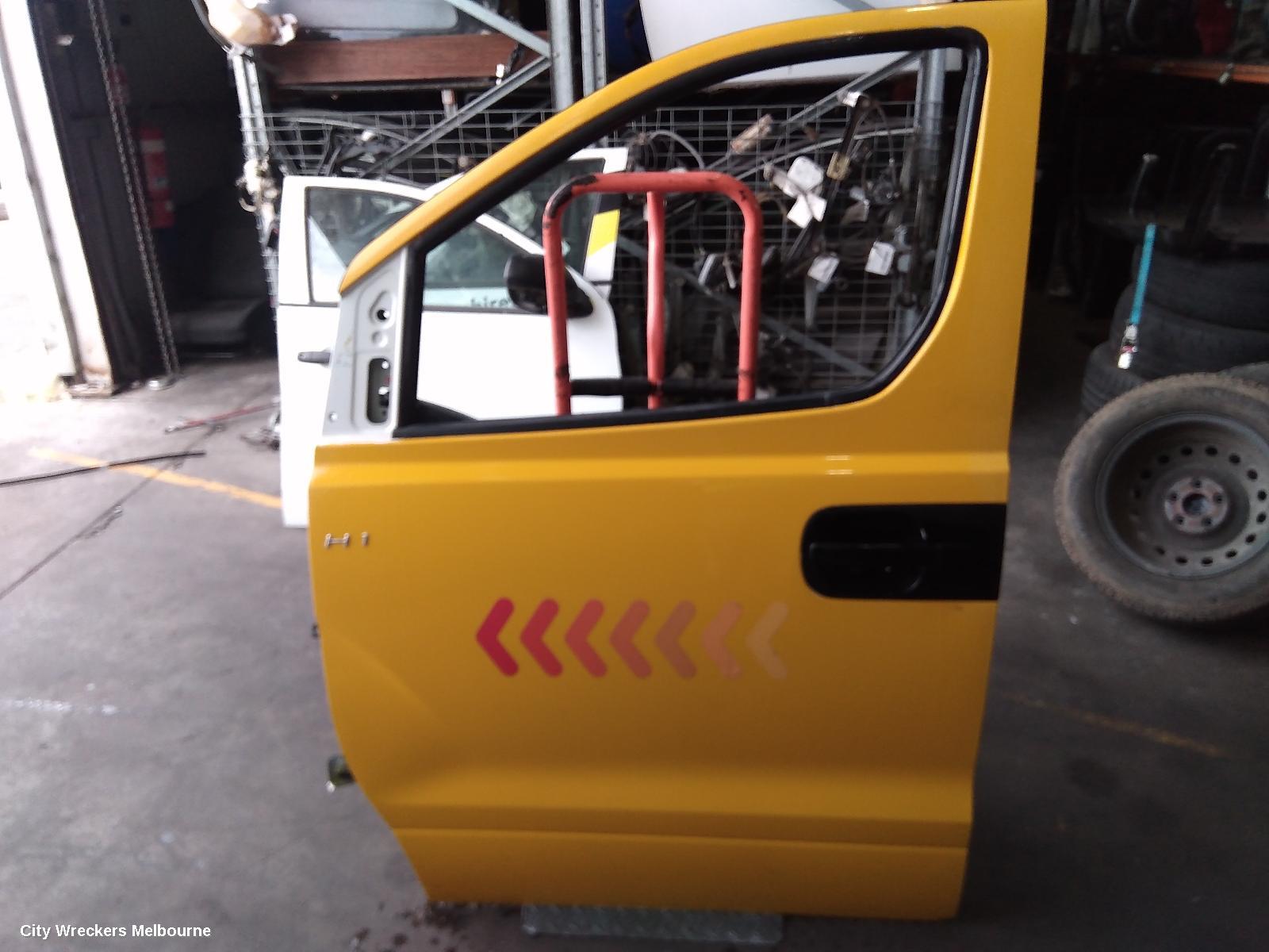 HYUNDAI ILOAD/IMAX LEFT FRONT DOOR, TQ, ILOAD, 11/2007 - 03/2021