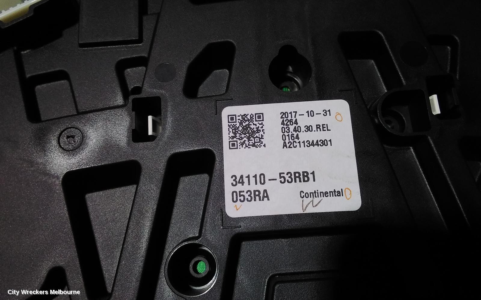 SUZUKI SWIFT INSTRUMENT CLUSTER, PETROL, 1.2, AUTO T/M, AZ, 04/2017 - 08/2020