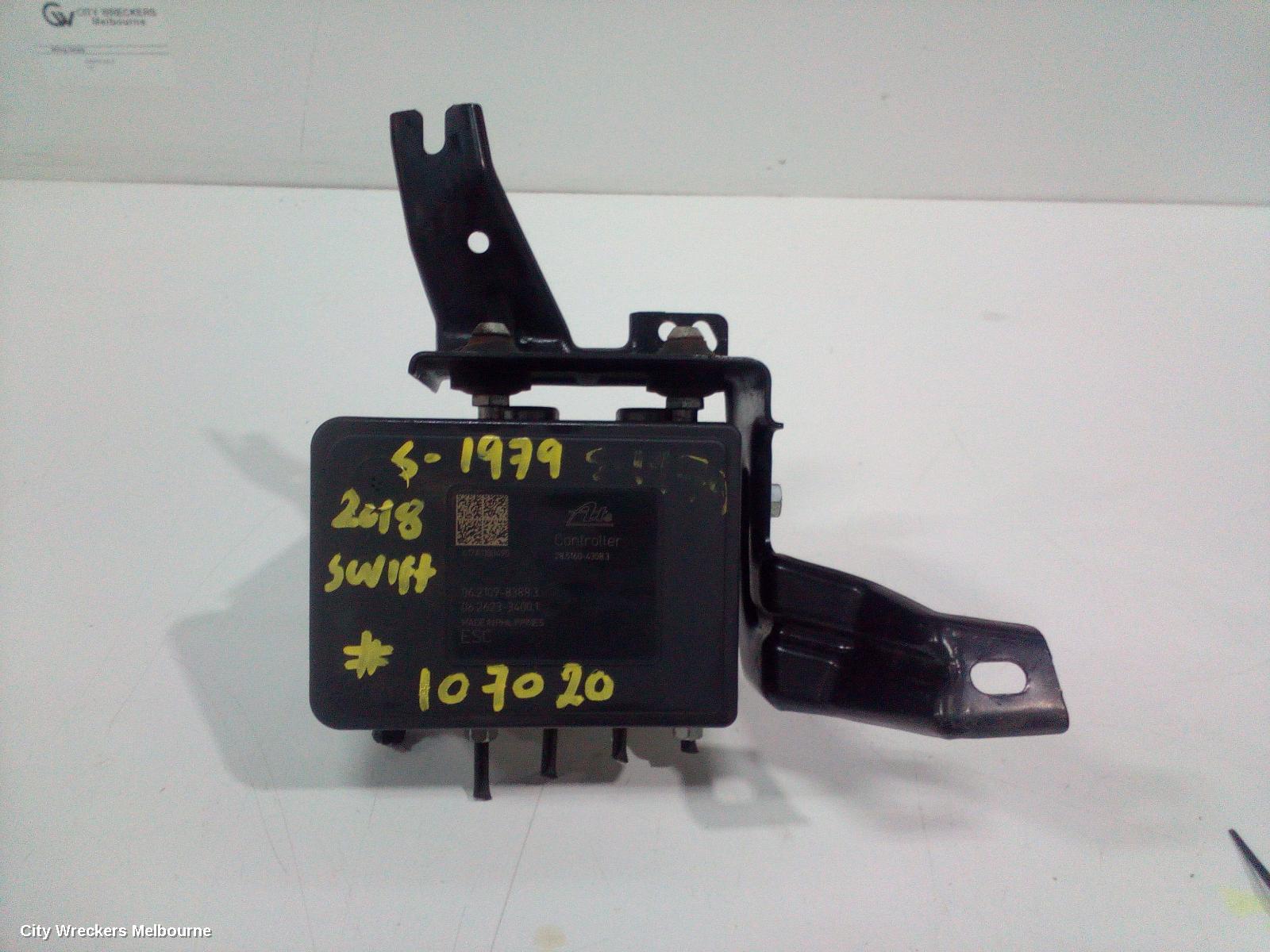 SUZUKI SWIFT ABS PUMP/MODULATOR, P/N 5611053RA, AZ, 04/2017 ONWARDS