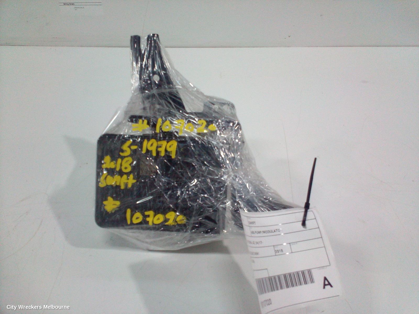 SUZUKI SWIFT ABS PUMP/MODULATOR, P/N 5611053RA, AZ, 04/2017 ONWARDS