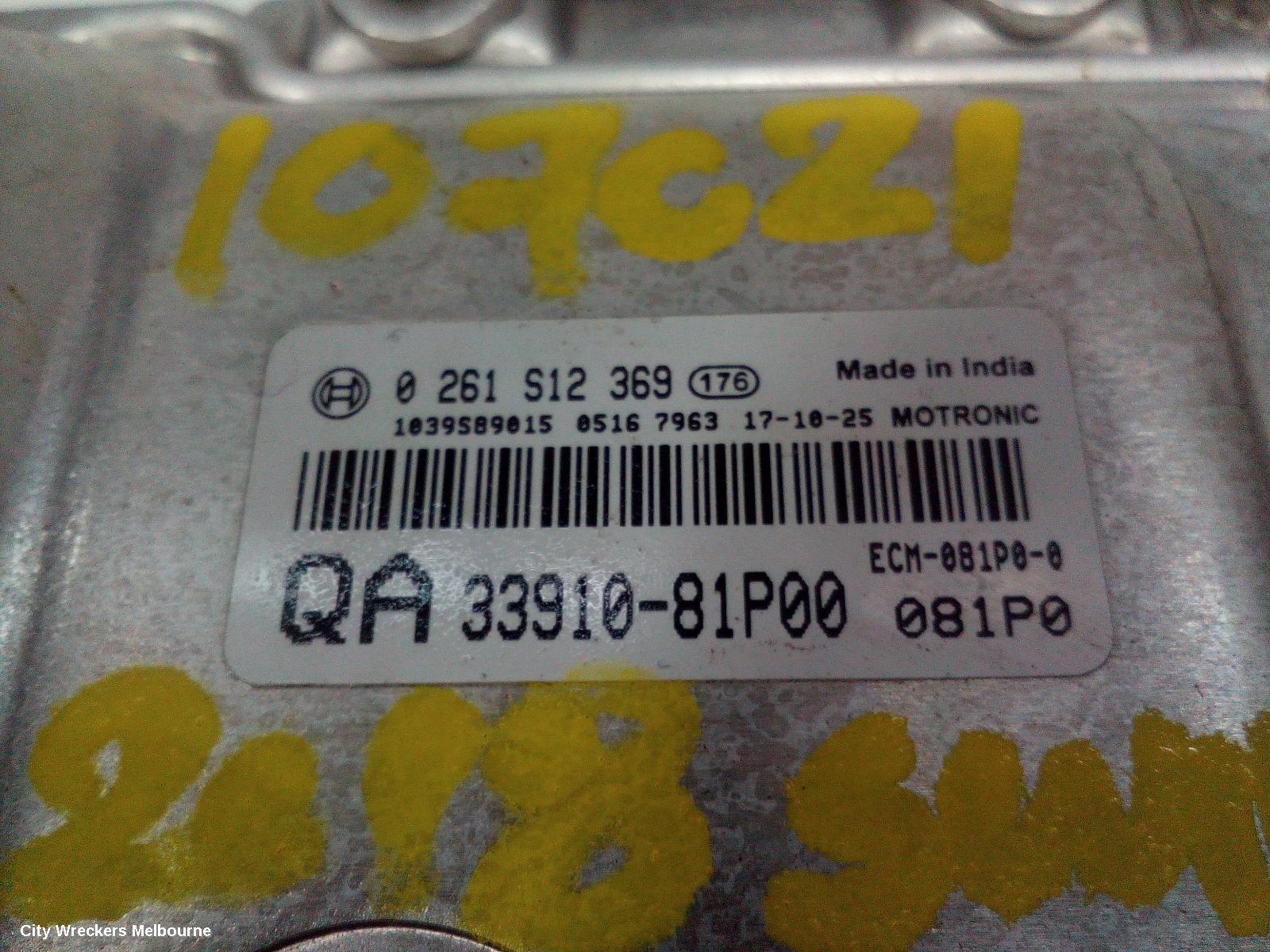 SUZUKI SWIFT ECU, ENGINE ECU, 1.2, PETROL, ECU ONLY, AZ, 04/2017 ONWARDS