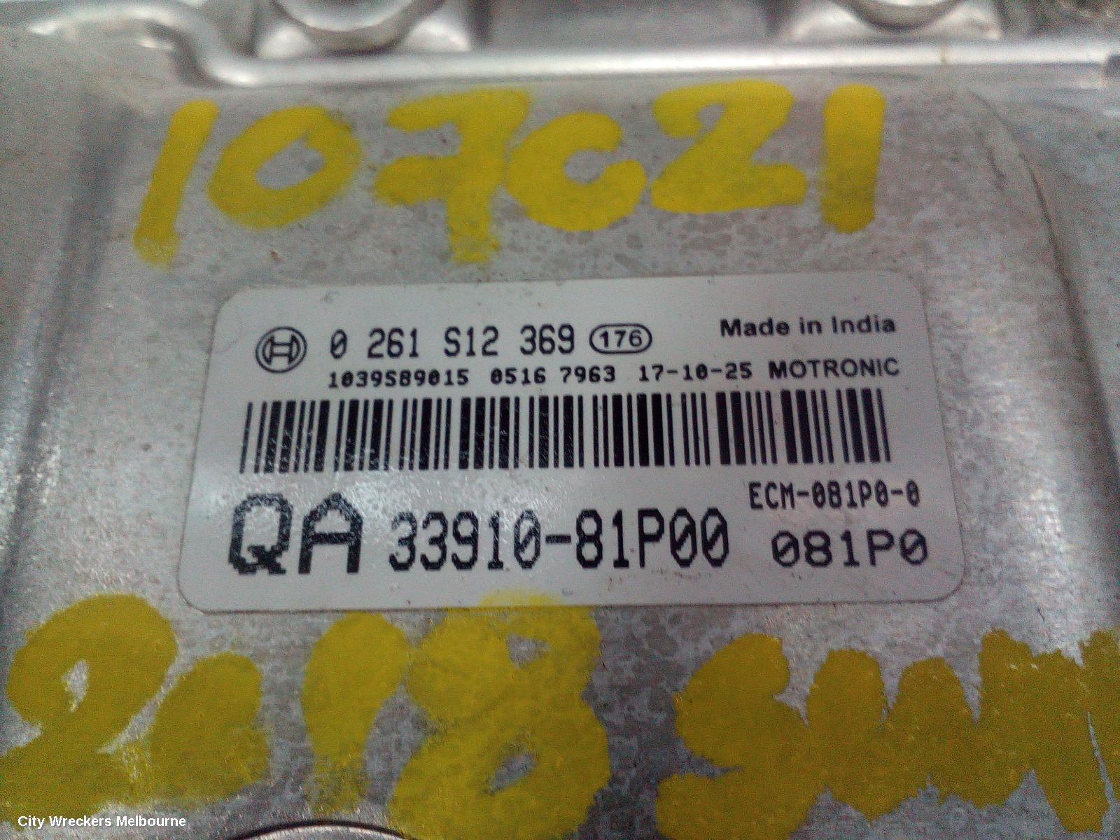 SUZUKI SWIFT ECU, ENGINE ECU, 1.2, PETROL, ECU ONLY, AZ, 04/2017 ONWARDS