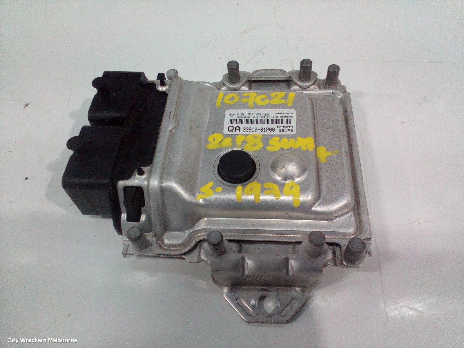 SUZUKI SWIFT ECU, ENGINE ECU, 1.2, PETROL, ECU ONLY, AZ, 04/2017 ONWARDS
