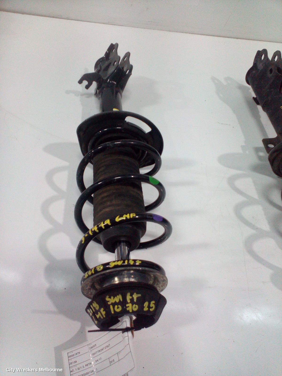 SUZUKI SWIFT RIGHT FRONT STRUT, AZ, 1.0/1.2, PETROL, 04/2017 ONWARDS