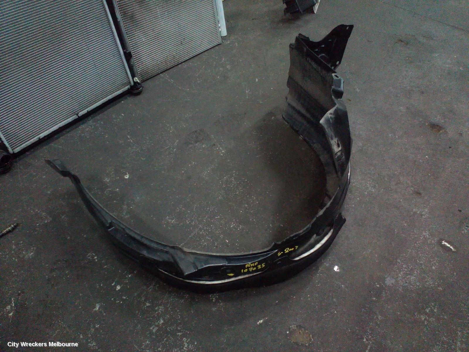 HONDA ACCORD RIGHT GUARD LINER, 8TH GEN, EURO (VIN JHMCU), 06/2008 - 12/2015