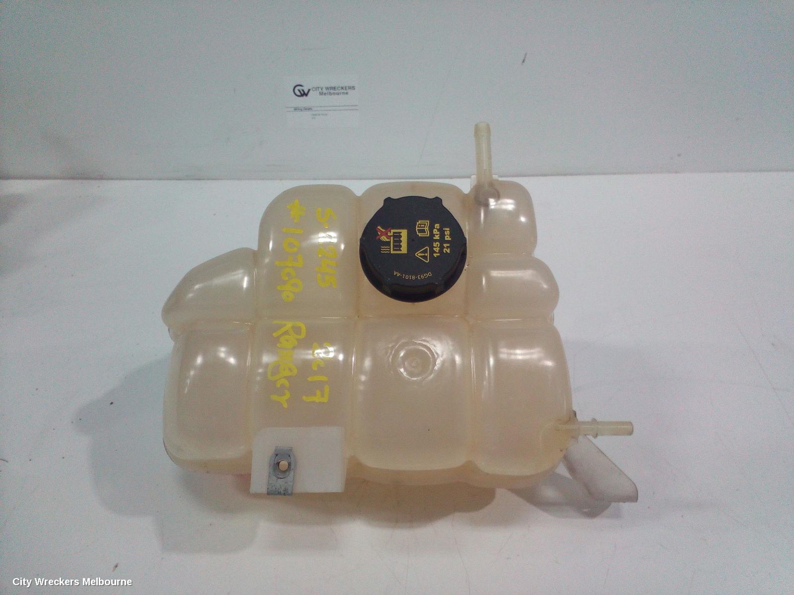 FORD RANGER OVERFLOW BOTTLE, PX SERIES 2-3, DIESEL, 2.2/3.2, 06/2015 - 04/2022