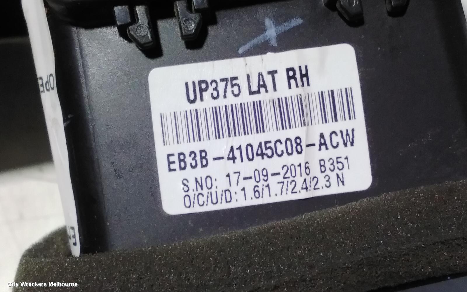 FORD RANGER, PX, 07/2011 - 04/2022, RH AIRVENT: 107094