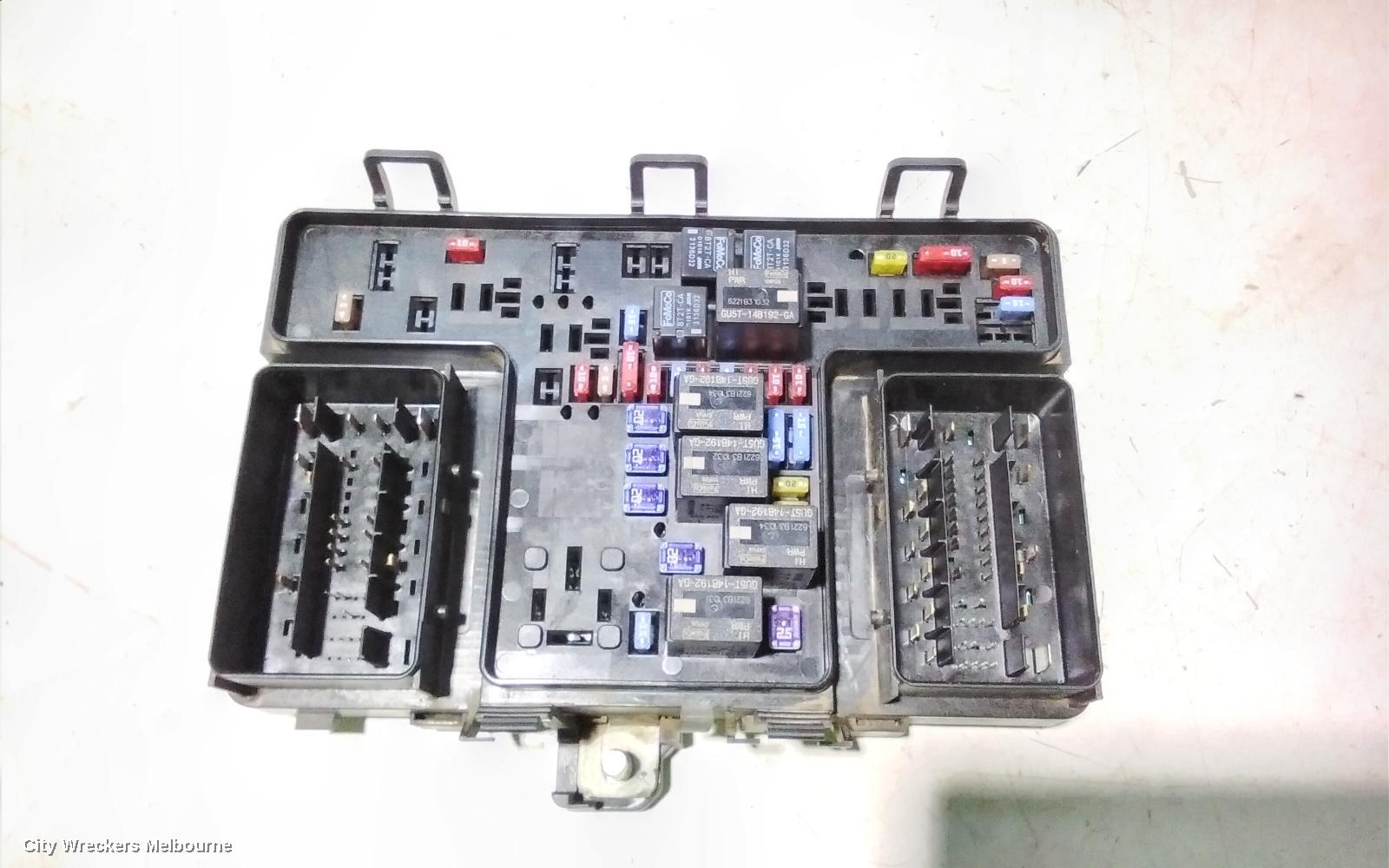 FORD RANGER FUSE BOX, PX SERIES 2-3, ENGINE BAY, MAIN RELAY/FUSE BOX, P/N CODE EB, 06/2015 - 04/2022