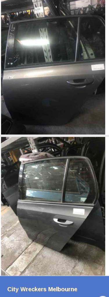 VOLKSWAGEN GOLF LEFT REAR DOOR/SLIDING, GEN 6, HATCH, 12/2008 - 03/2013
