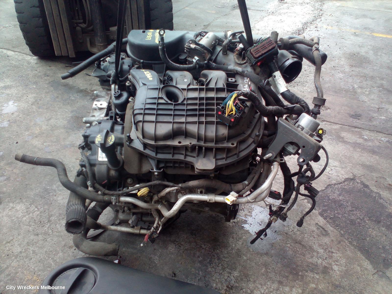 FIAT FREEMONT ENGINE, PETROL, 3.6, JF, 01/2014 - 01/2017