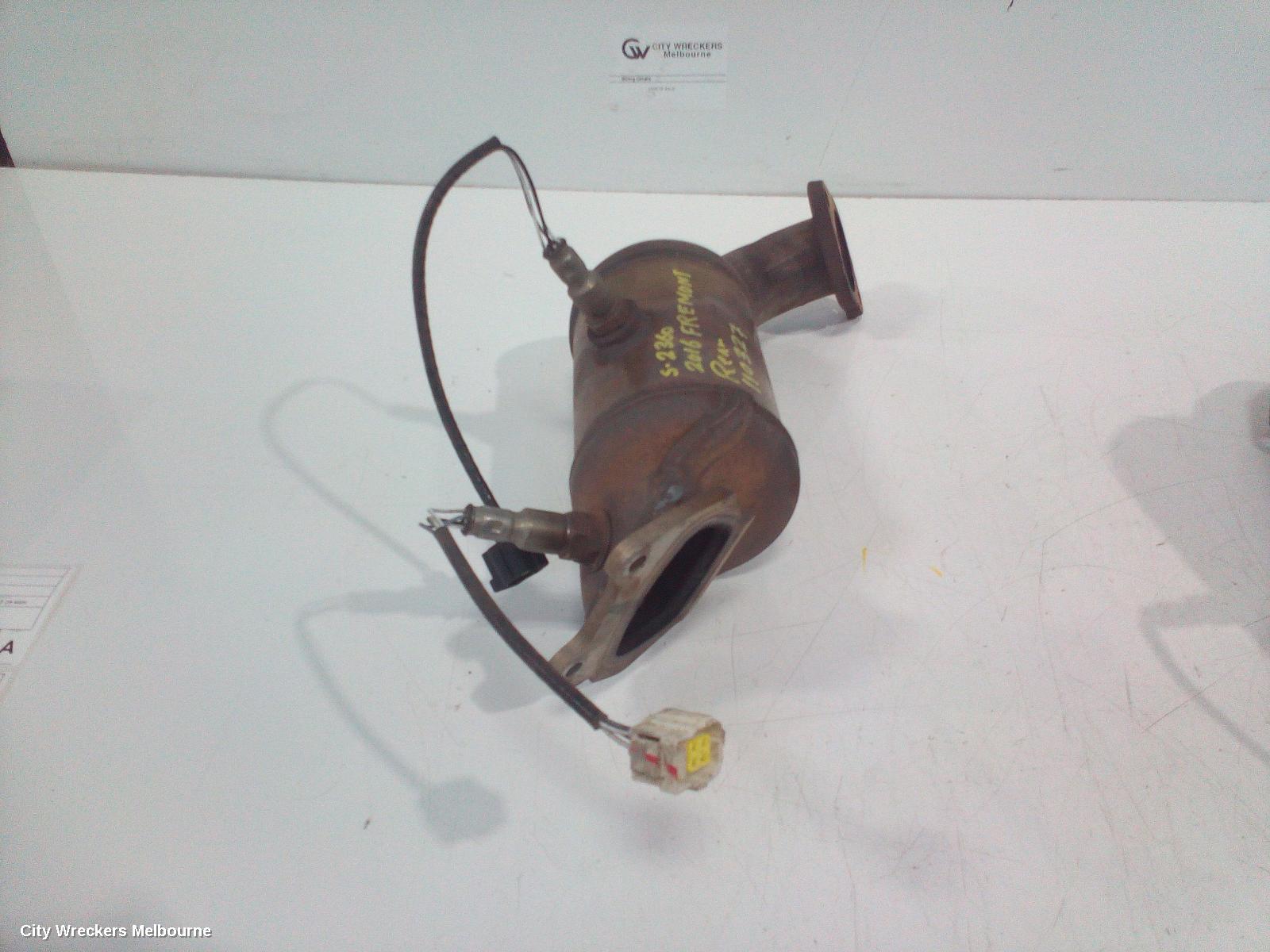 FIAT FREEMONT CATALYTIC CONVERTER, PETROL, 3.6, REAR, JF, 01/2014 - 01/2017