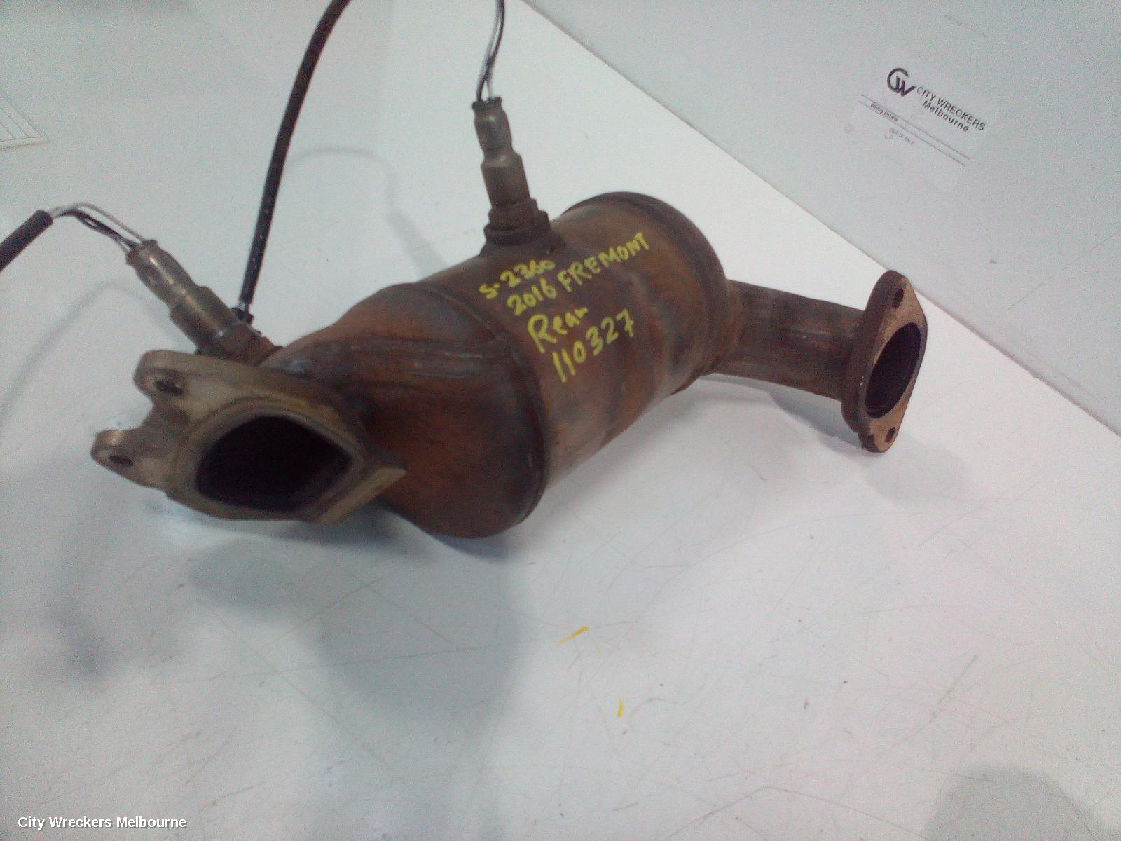 FIAT FREEMONT CATALYTIC CONVERTER, PETROL, 3.6, REAR, JF, 01/2014 - 01/2017