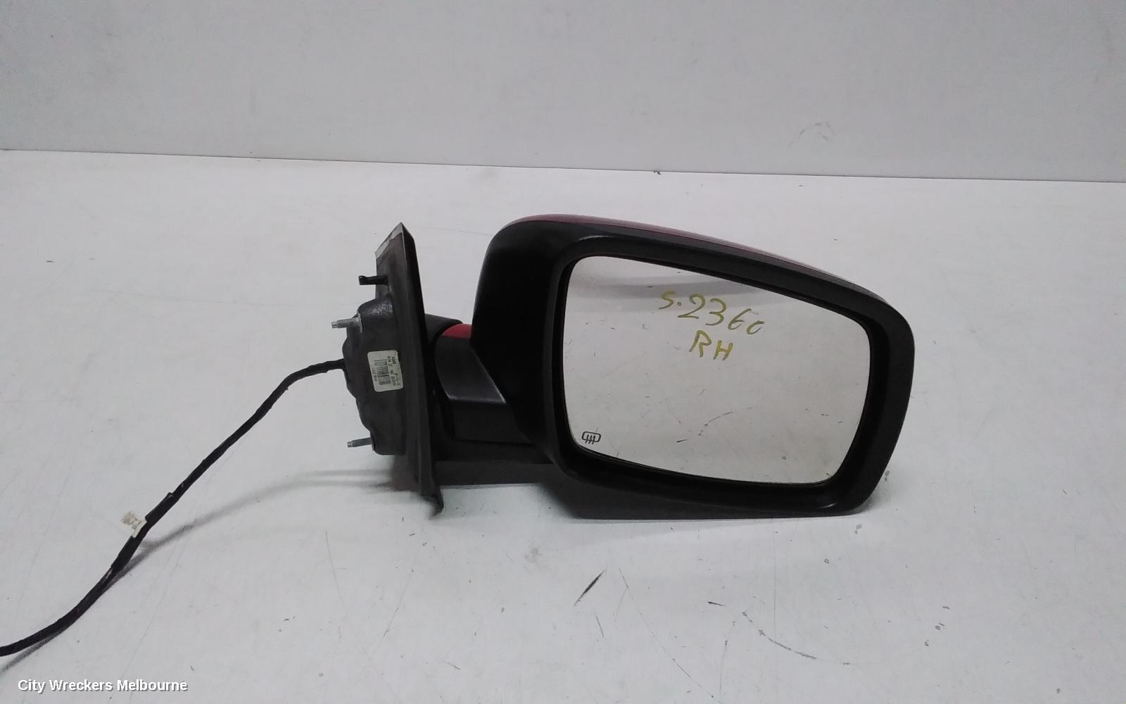 FIAT FREEMONT RIGHT DOOR MIRROR, JF, POWER, 04/2013 - 01/2017