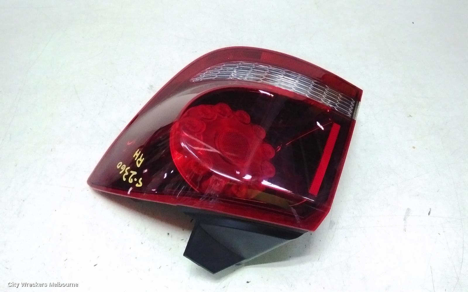 FIAT FREEMONT RIGHT TAILLIGHT, JF, CROSSROAD TYPE, 04/2013 - 01/2017