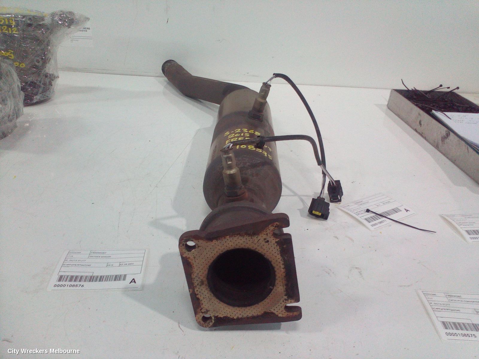 FIAT FREEMONT CATALYTIC CONVERTER, PETROL, 3.6, REAR, JF, 01/2014 - 01/2017