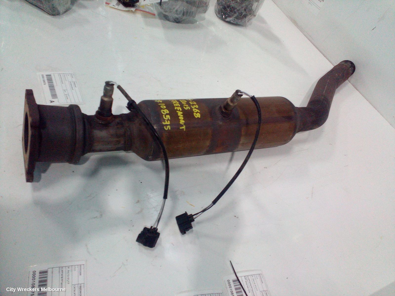 FIAT FREEMONT CATALYTIC CONVERTER, PETROL, 3.6, REAR, JF, 01/2014 - 01/2017