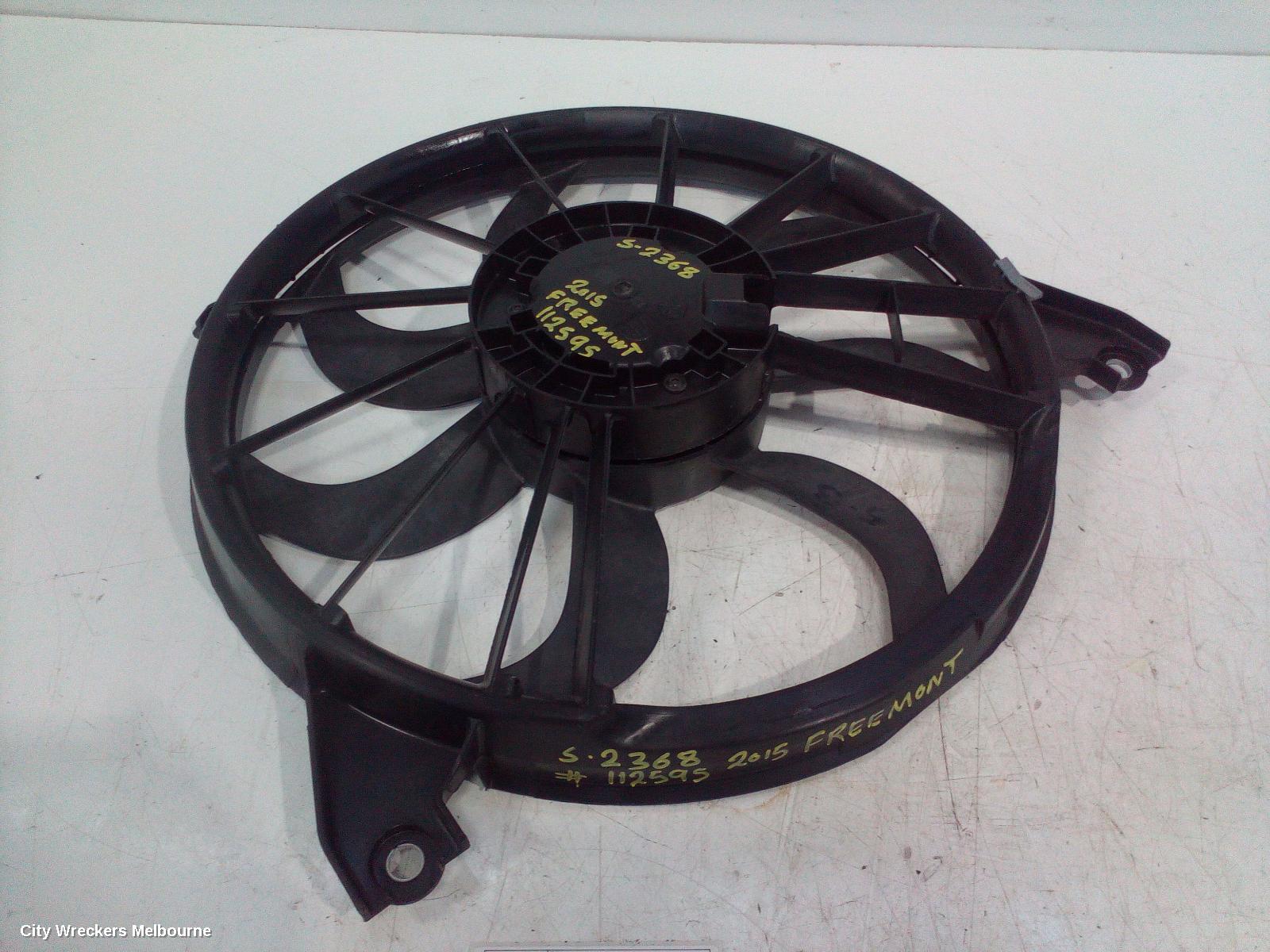 FIAT FREEMONT FAN, RADIATOR FAN, 2.4, PETROL, JF, 04/2013 - 01/2017