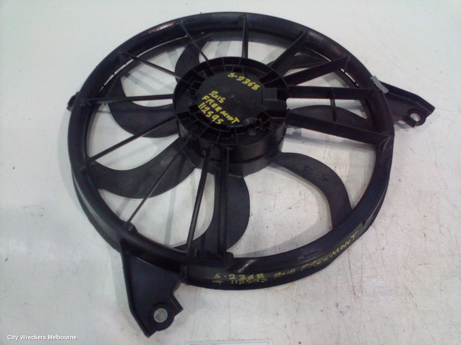 FIAT FREEMONT FAN, RADIATOR FAN, 2.4, PETROL, JF, 04/2013 - 01/2017