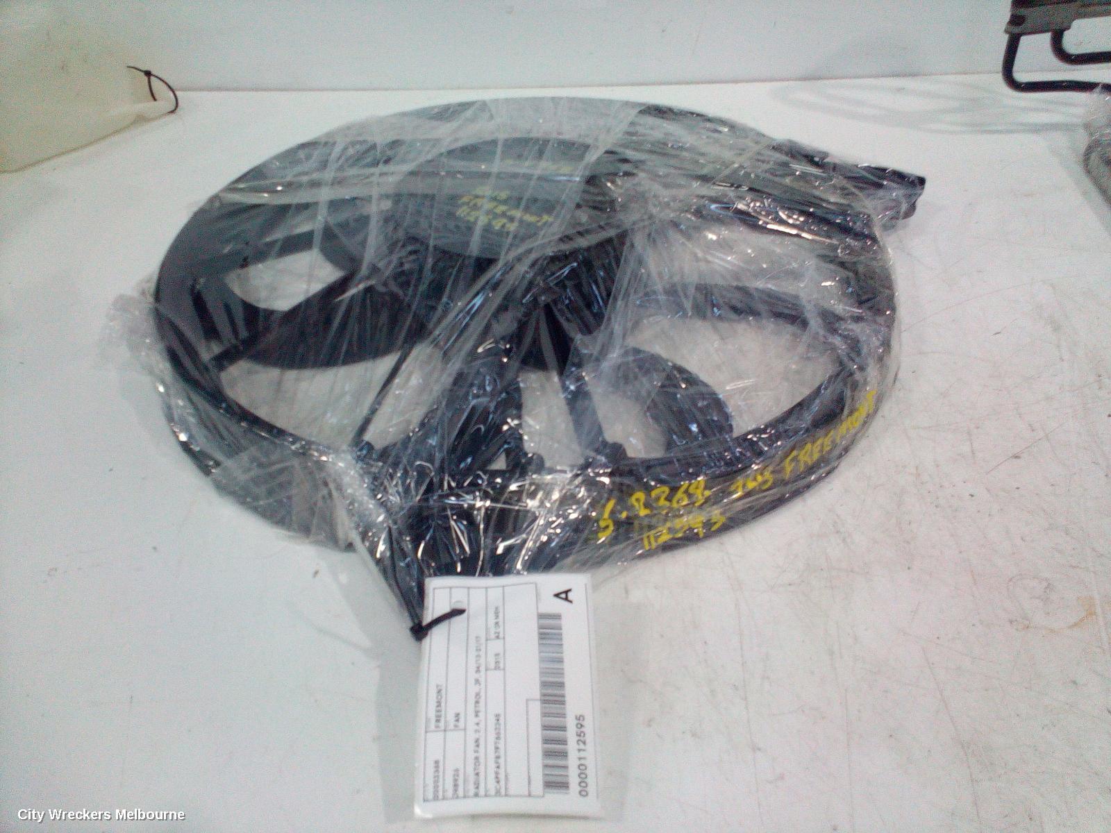 FIAT FREEMONT FAN, RADIATOR FAN, 2.4, PETROL, JF, 04/2013 - 01/2017
