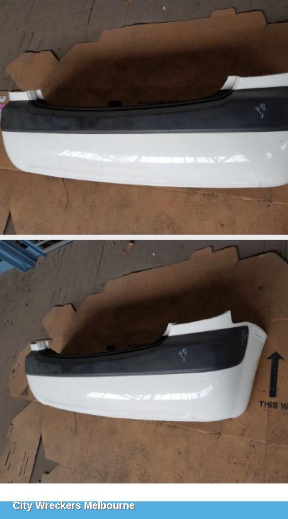KIA RIO REAR BUMPER, JB, HATCH, NON REFLECTOR TYPE, 05/2007 - 07/2009