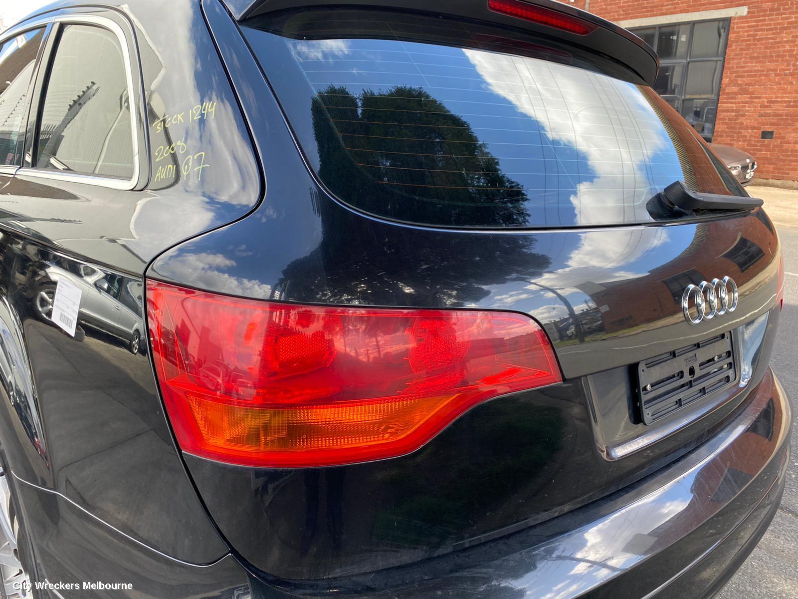 AUDI Q7 BOOTLID/TAILGATE, TAILGATE, 4L, SPOILERED TYPE, 09/2006 - 09/2009