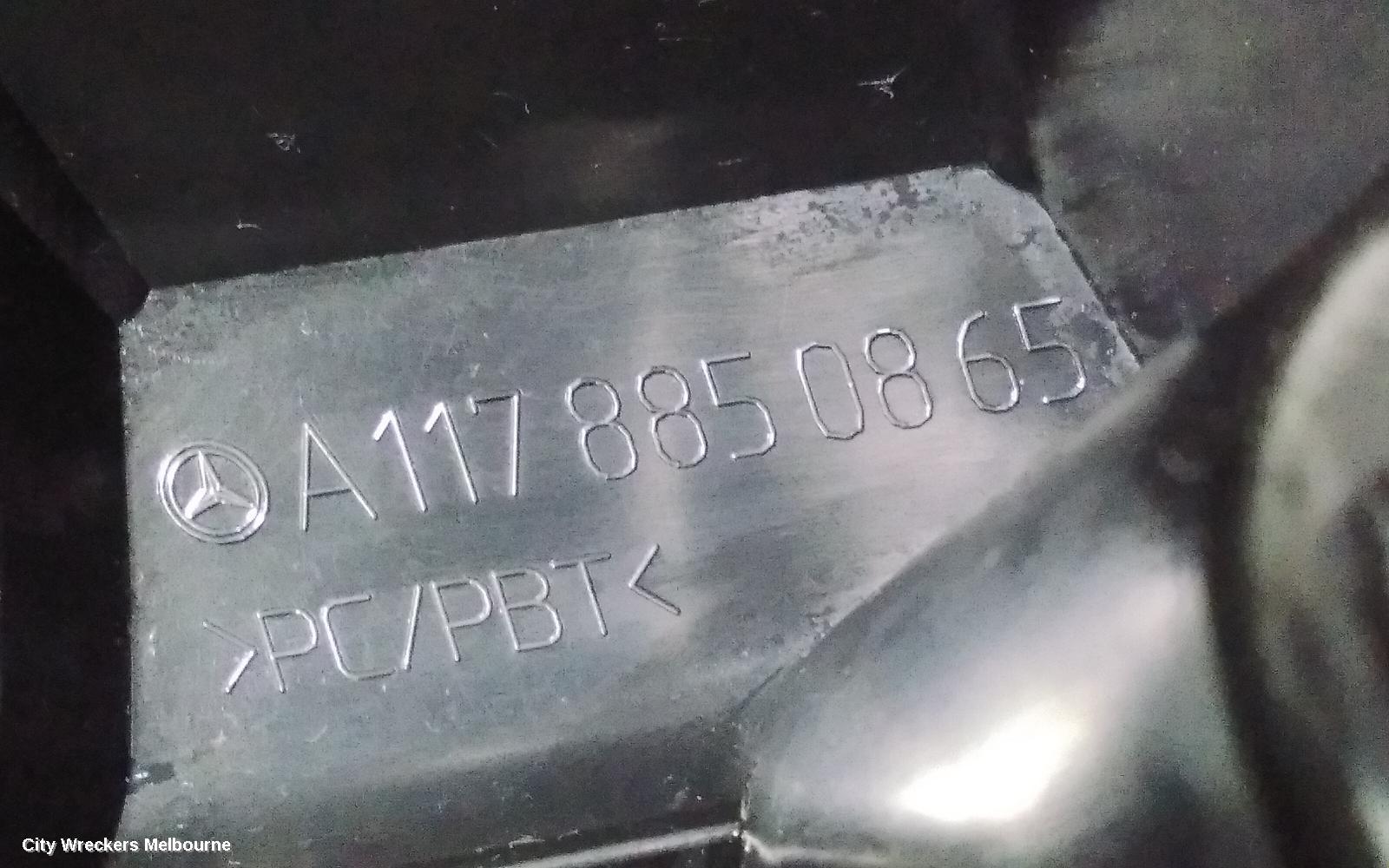 MERCEDES CLA CLASS, C117, 10/2013 - 02/2019, RHR BAR BRAKET: 107139