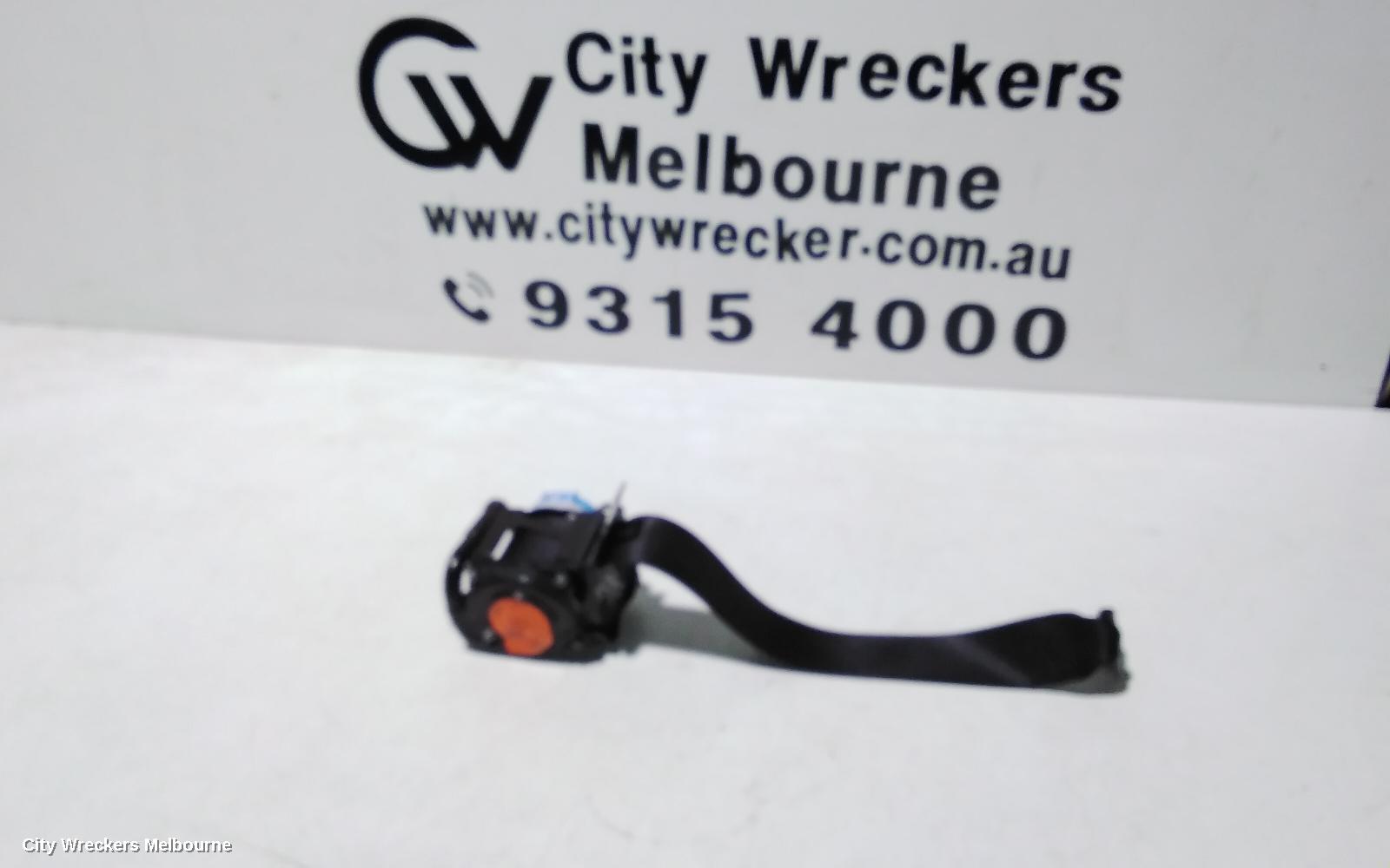 MERCEDES CLA CLASS SEATBELT/STALK, LH REAR, SEAT BELT ONLY, C117/X117, 10/2013 - 01/2019