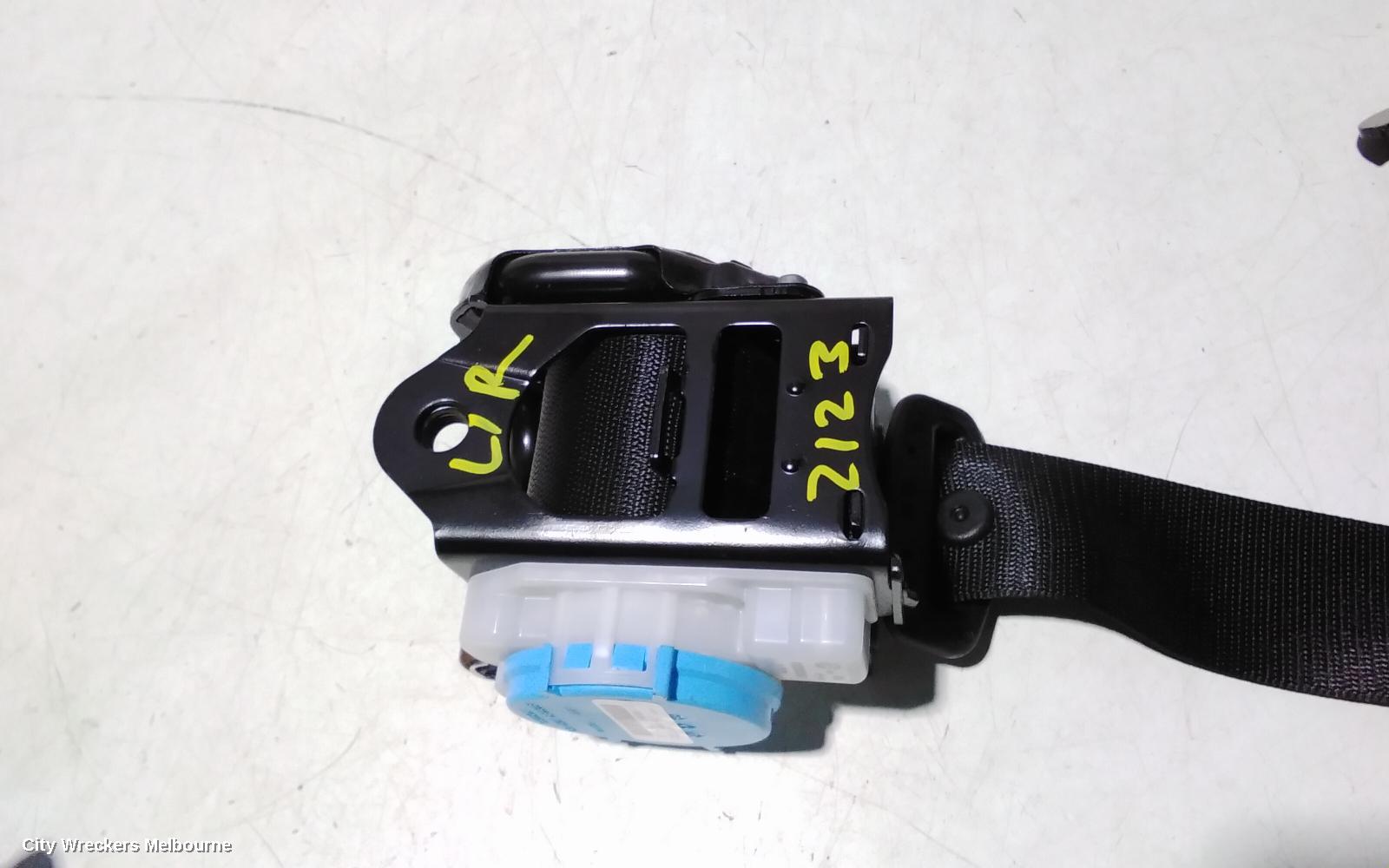 MERCEDES CLA CLASS SEATBELT/STALK, LH REAR, SEAT BELT ONLY, C117/X117, 10/2013 - 01/2019