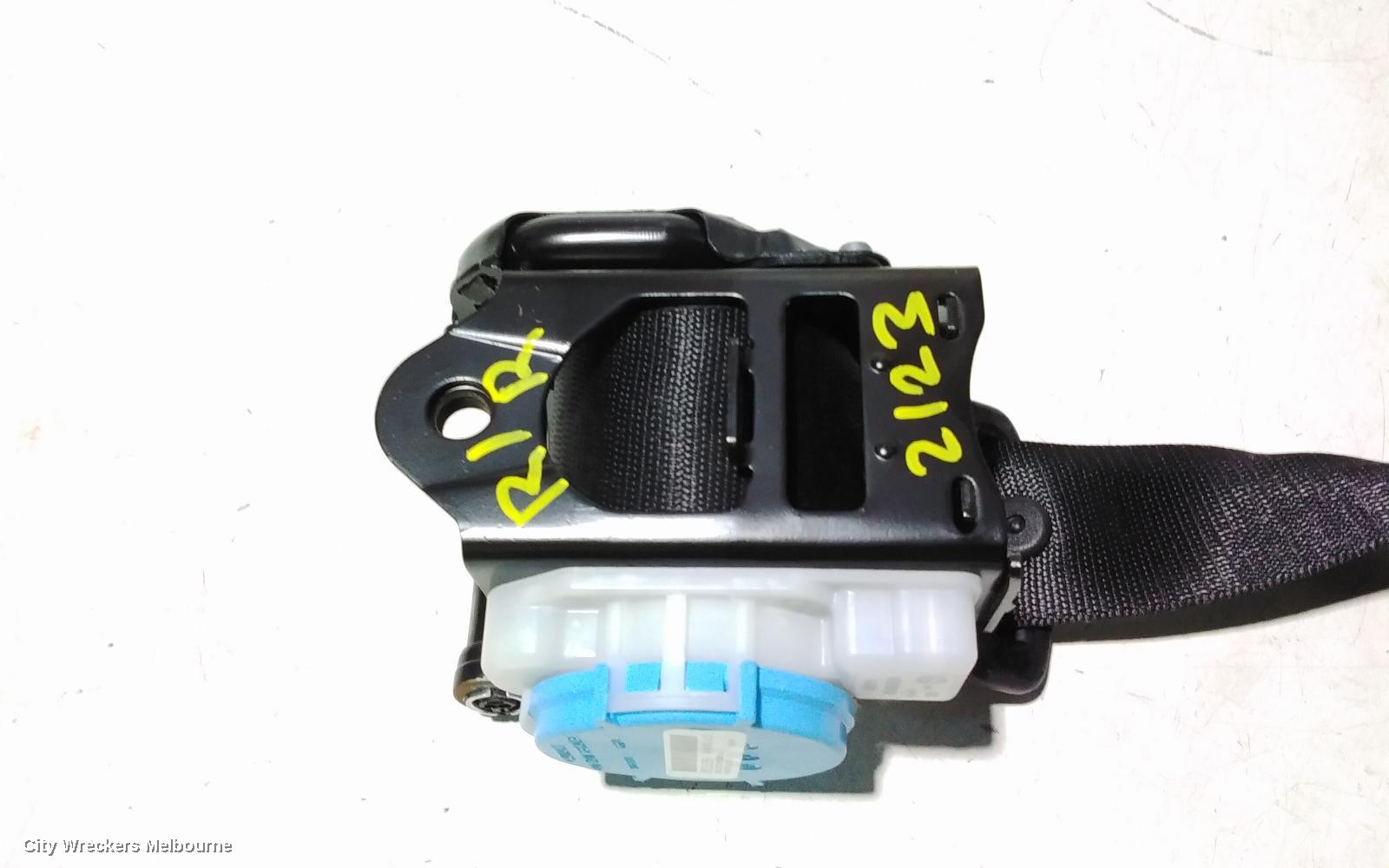 MERCEDES CLA CLASS SEATBELT/STALK, RH REAR, SEAT BELT ONLY, C117/X117, 10/2013 - 01/2019