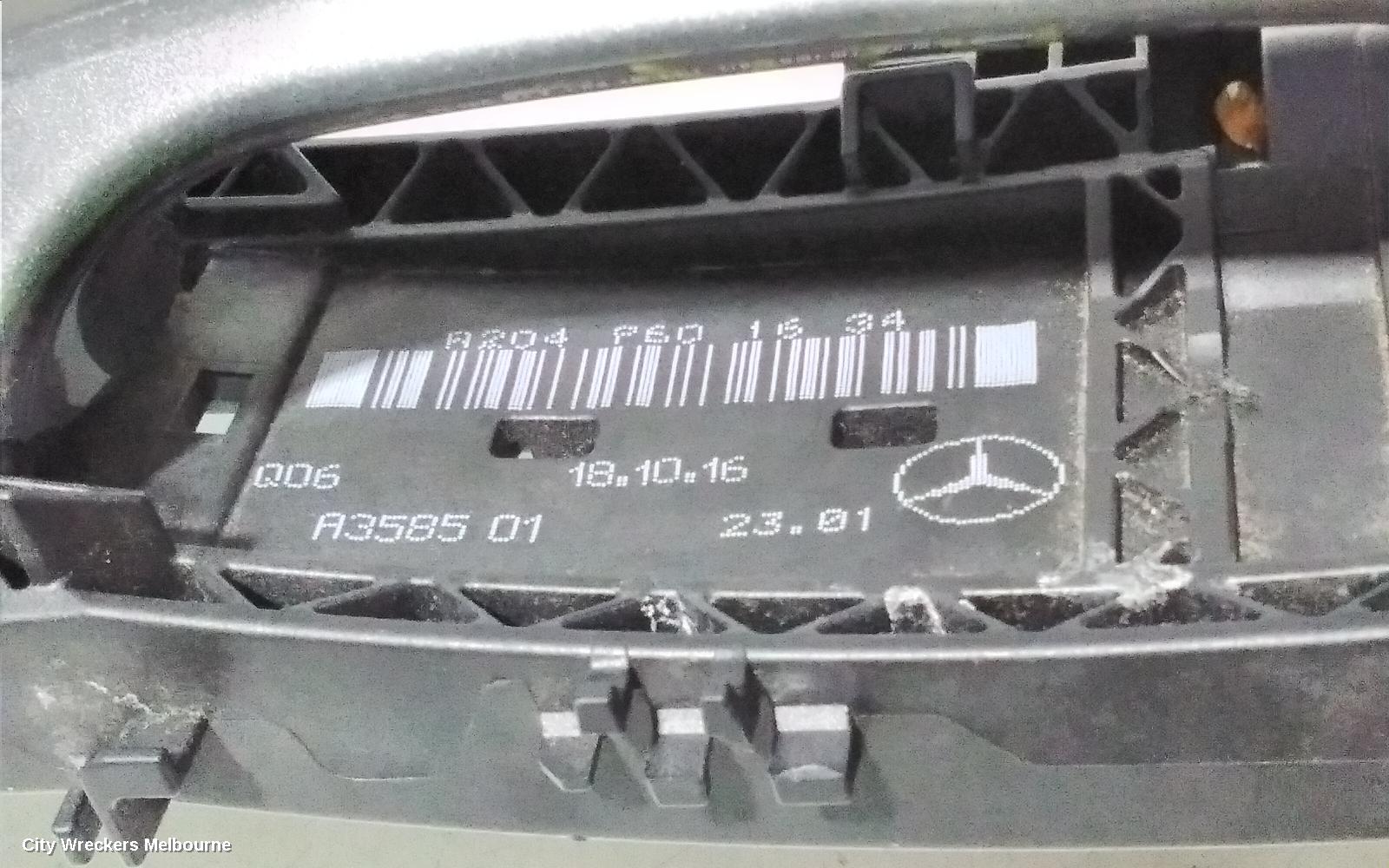 MERCEDES CLA CLASS DOOR HANDLE, C117, 10/2013 - 02/2019