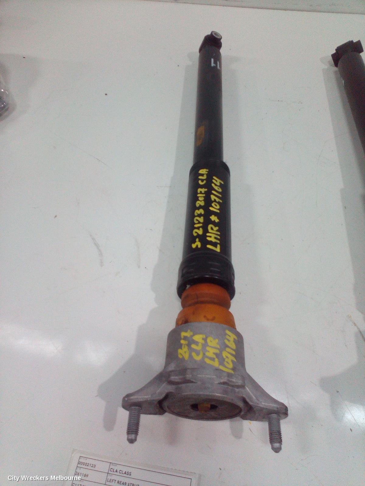 MERCEDES CLA CLASS LEFT REAR STRUT, C117/X117, STANDARD TYPE, 10/2013 - 01/2019