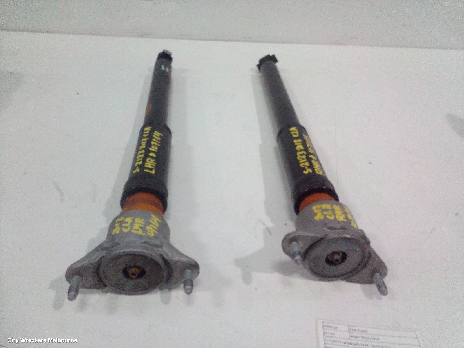 MERCEDES CLA CLASS RIGHT REAR STRUT, C117/X117, STANDARD TYPE, 10/2013 - 01/2019