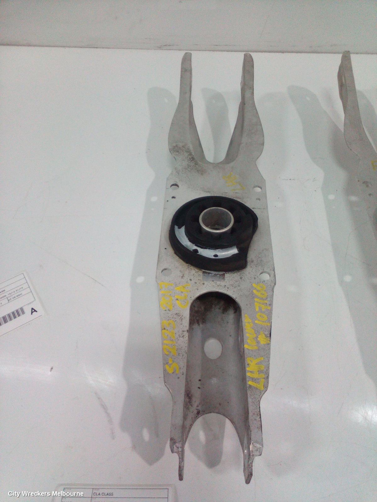 MERCEDES CLA CLASS LEFT REAR TRAILING ARM, LOWER CONTROL ARM-REAR, C117/X117, COUPE/WAGON, 10/2013 - 01/2019