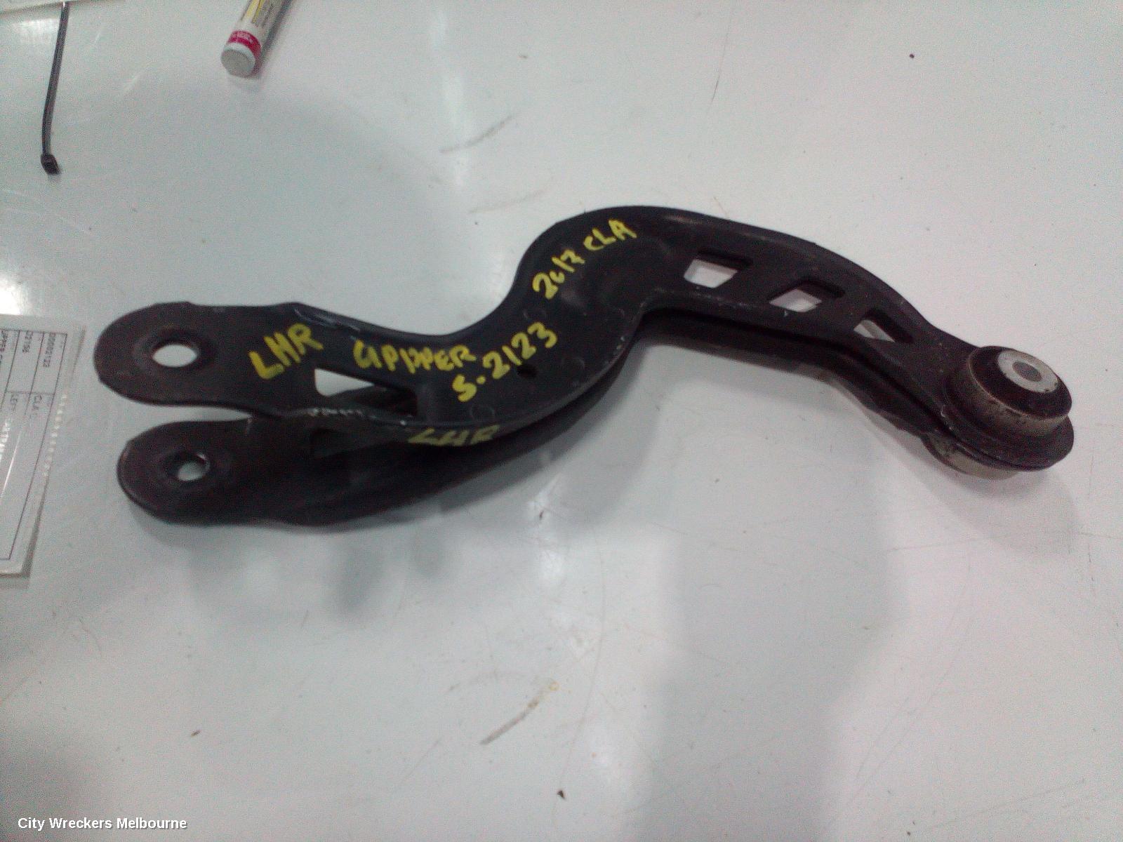 MERCEDES CLA CLASS LEFT REAR TRAILING ARM, UPPER CONTROL ARM, C117/X117, COUPE/WAGON, 10/2013 - 01/2019
