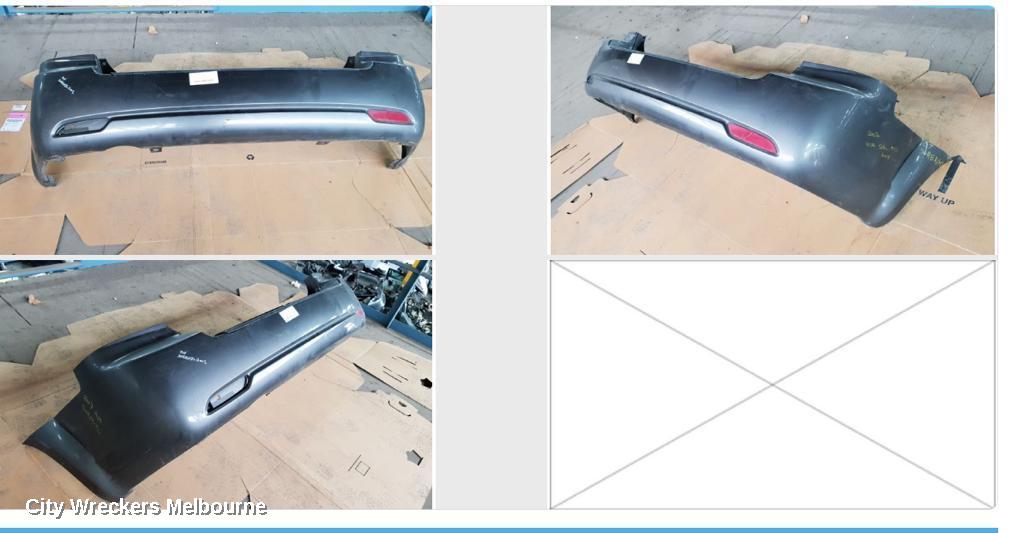 KIA SORENTO REAR BUMPER, BL, FLARED TYPE, 11/2006 - 09/2009