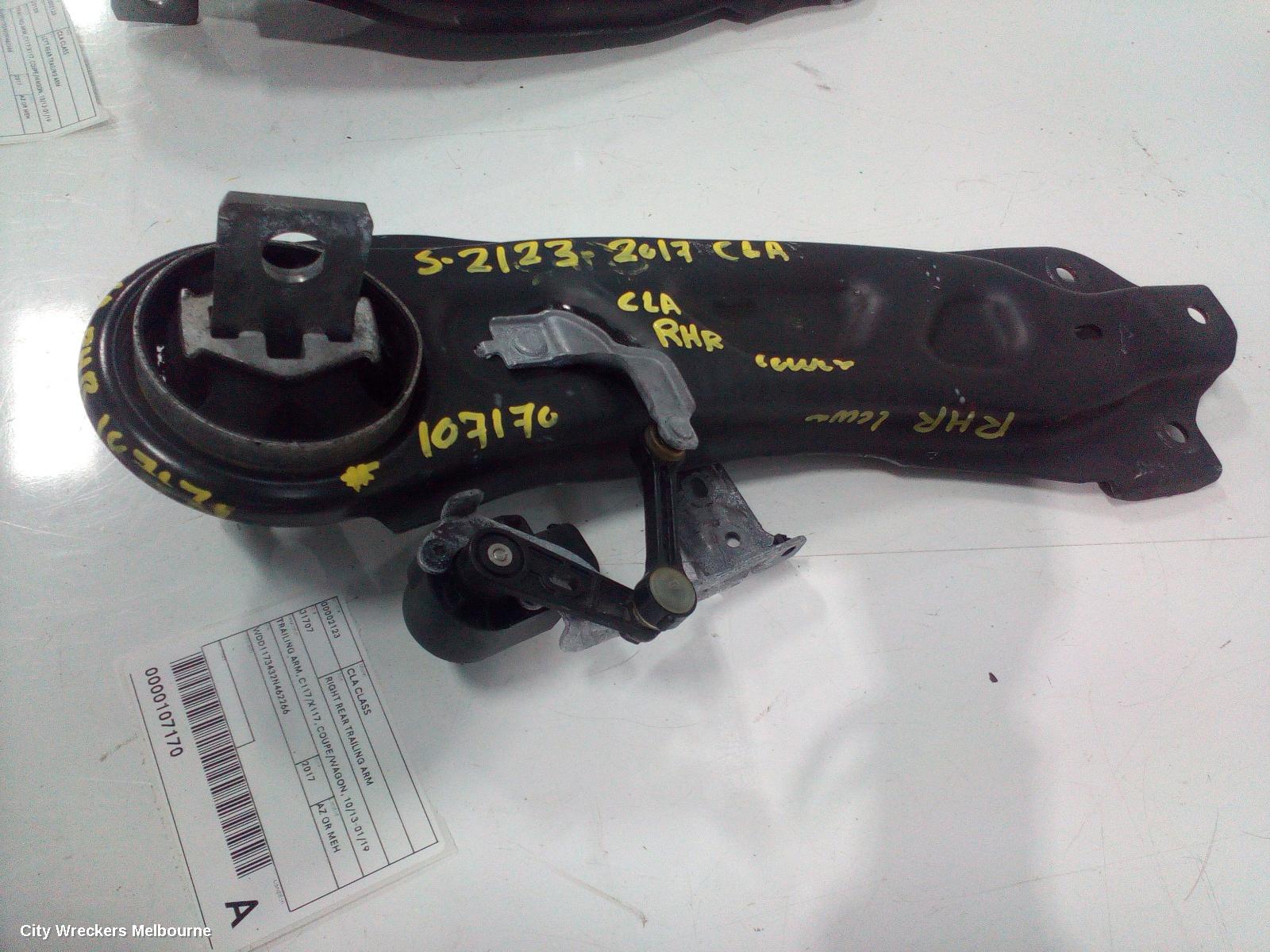 MERCEDES CLA CLASS RIGHT REAR TRAILING ARM, TRAILING ARM, C117/X117, COUPE/WAGON, 10/2013 - 01/2019