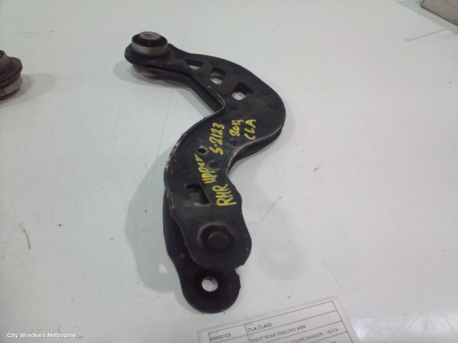 MERCEDES CLA CLASS RIGHT REAR TRAILING ARM, UPPER CONTROL ARM, C117/X117, COUPE/WAGON, 10/2013 - 01/2019
