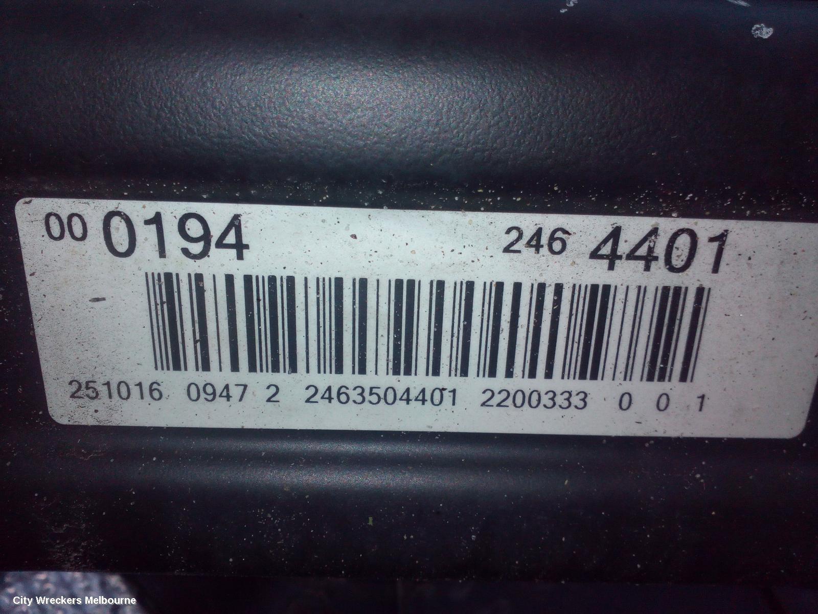 MERCEDES CLA CLASS R BEAM/CRADLE/XMEMBR, CROSSMEMBER, FWD, NON AMG, C117/X117, 10/2013 - 01/2019