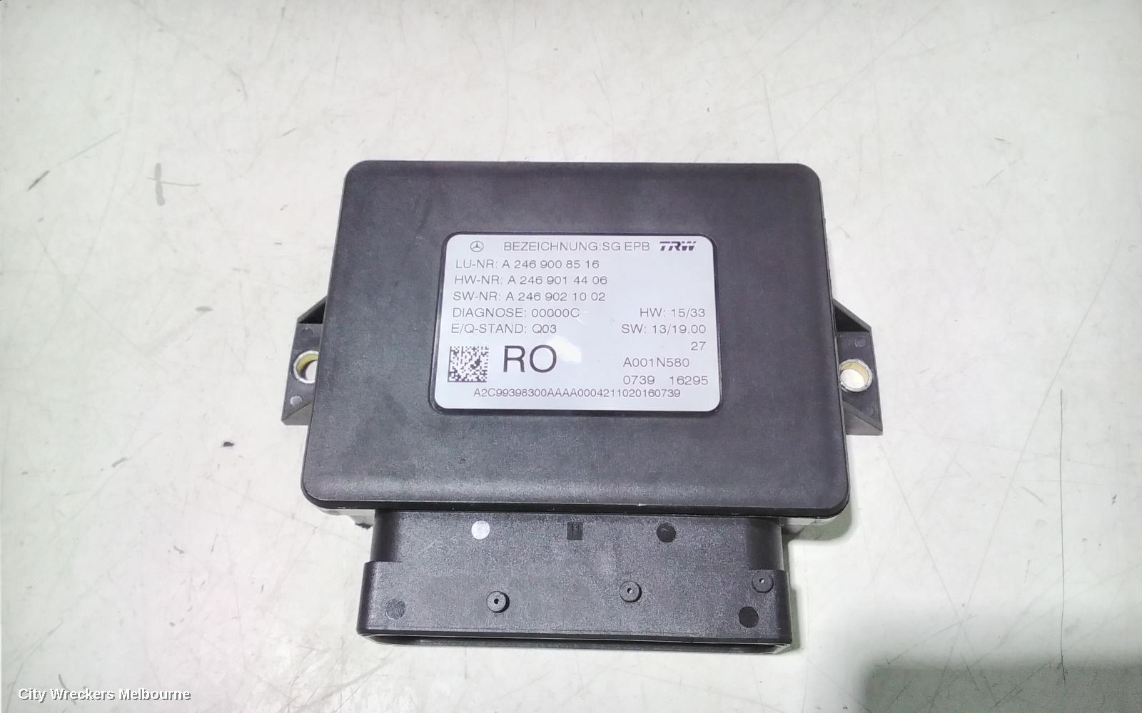 MERCEDES CLA CLASS, C117, 10/2013 - 02/2019, BRAKE MODULE A2469008516: 107173