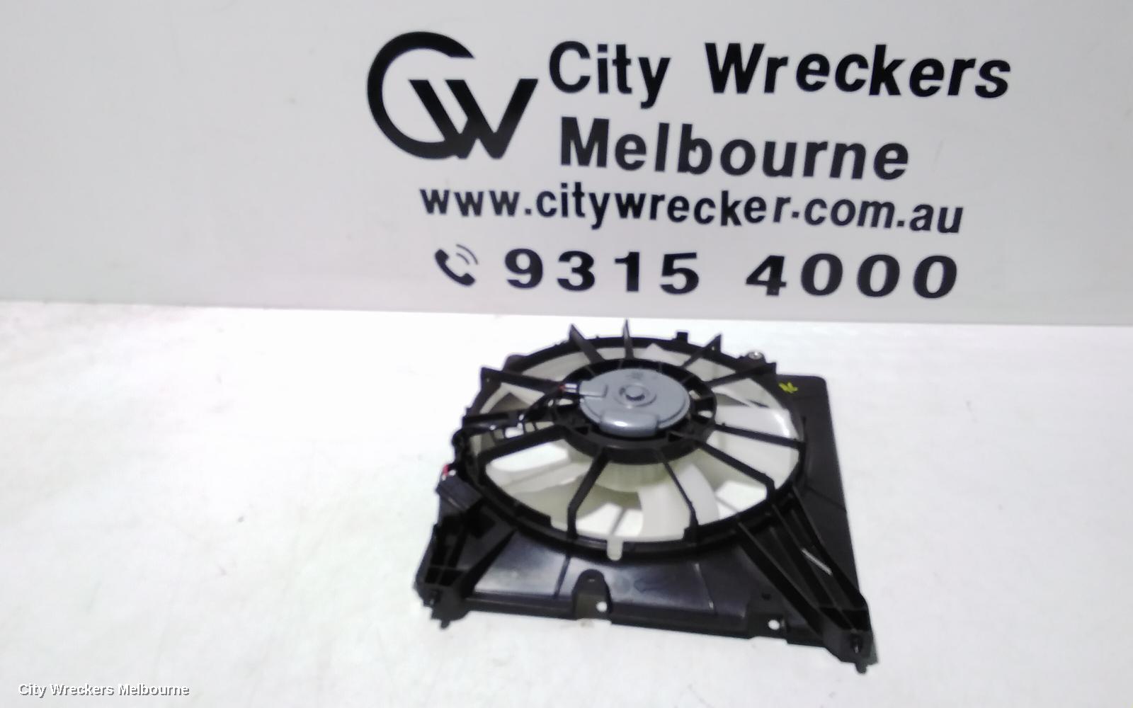 HONDA HRV FAN, A/C FAN, 1.5, PETROL, L15Z, RV, 12/2021 ONWARDS