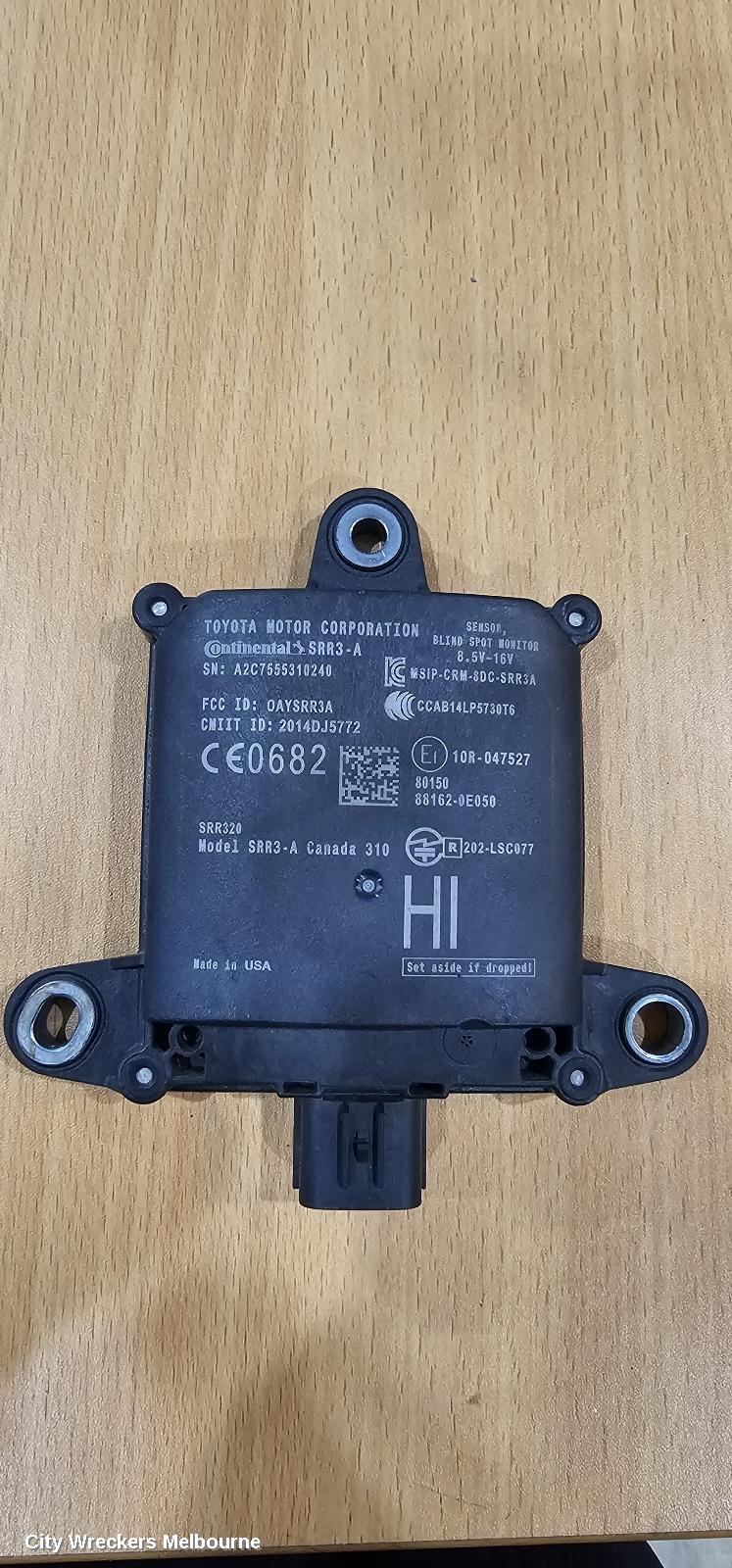 TOYOTA KLUGER, BLIND SPOT DETECTION (RH/LH SIDE), GSU50/GSU55, 12/2013 - 02/2021, LHS BLIND SPOT MODULE: 107177